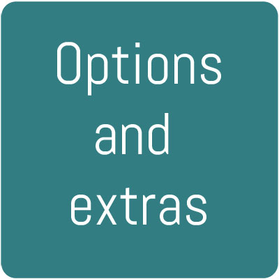 OPTIONS AND EXTRAS